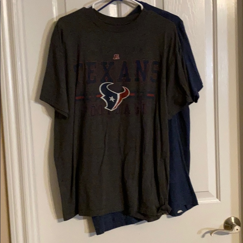 Grey Texans t-shirt